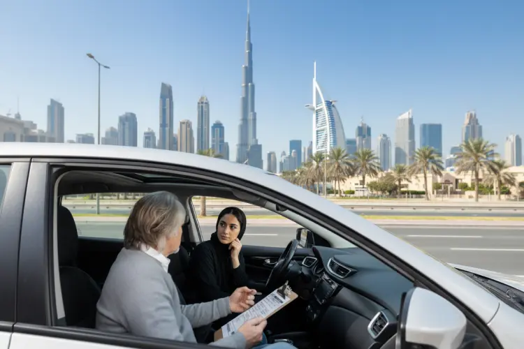 Lexus LC luxury coupe covered by insurance in UAE