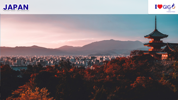 Travel insurance for Japan from GIG Gulf
