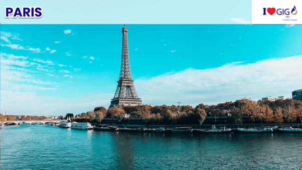 Travel insurance for Paris from GIG Gulf