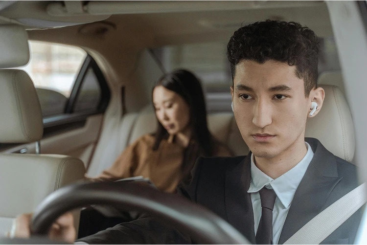 Lexus LC luxury coupe covered by insurance in UAE